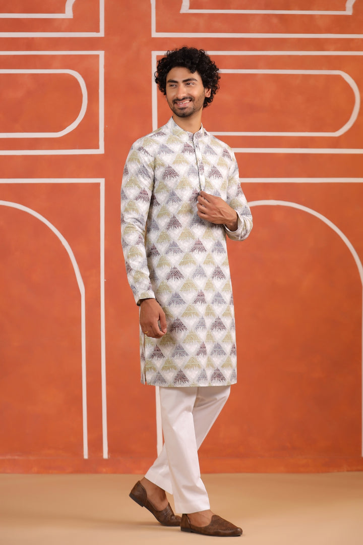 Sequence Pista Kurta Set - KM43362-2