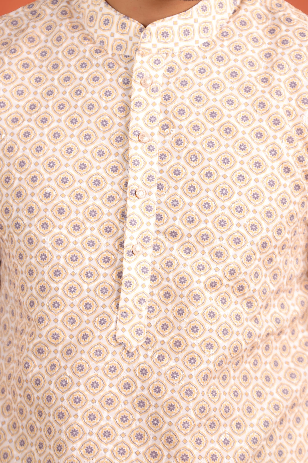 Sequence Yellow Kurta Set - KM43291-1