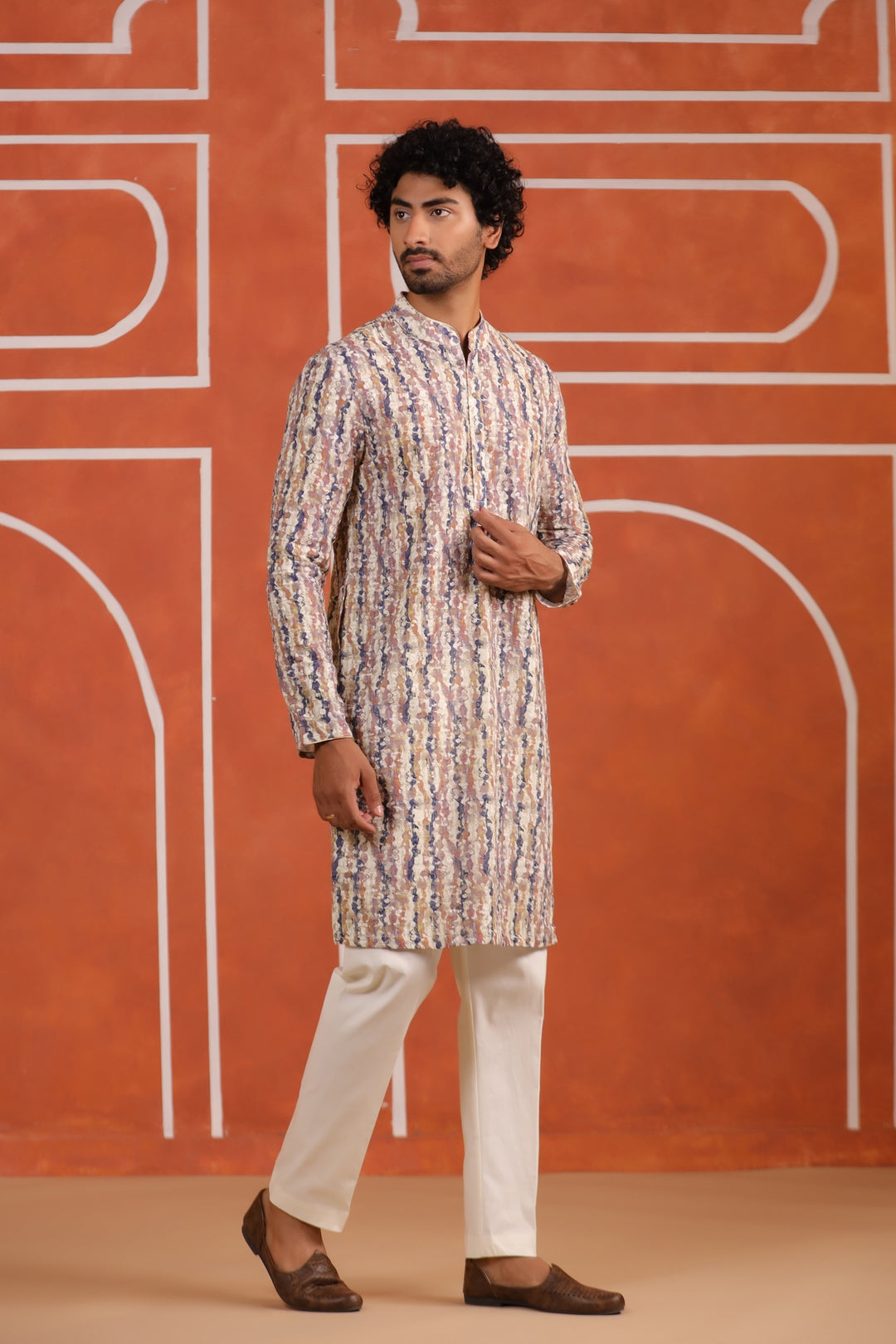 Sequence Purple Kurta Set - KM43127-1