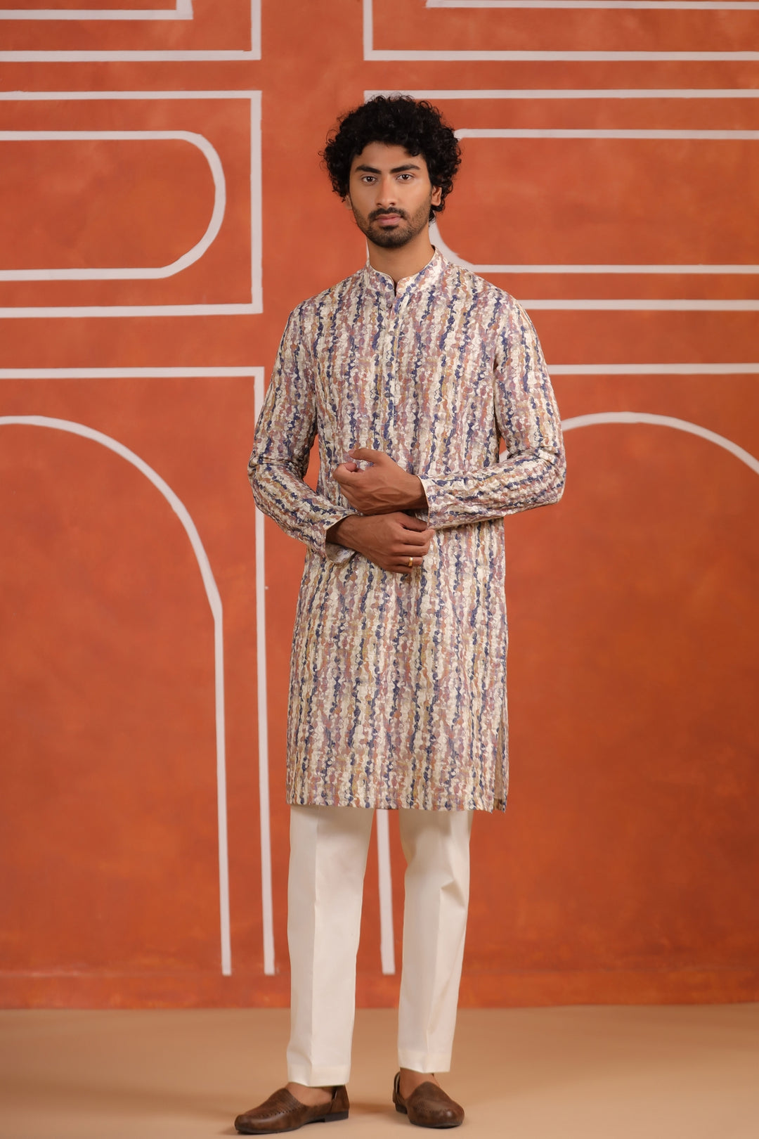 Sequence Purple Kurta Set - KM43127-1