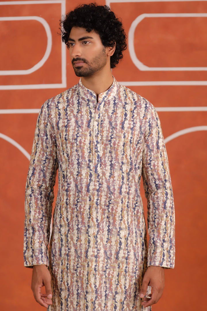 Sequence Purple Kurta Set - KM43127-1