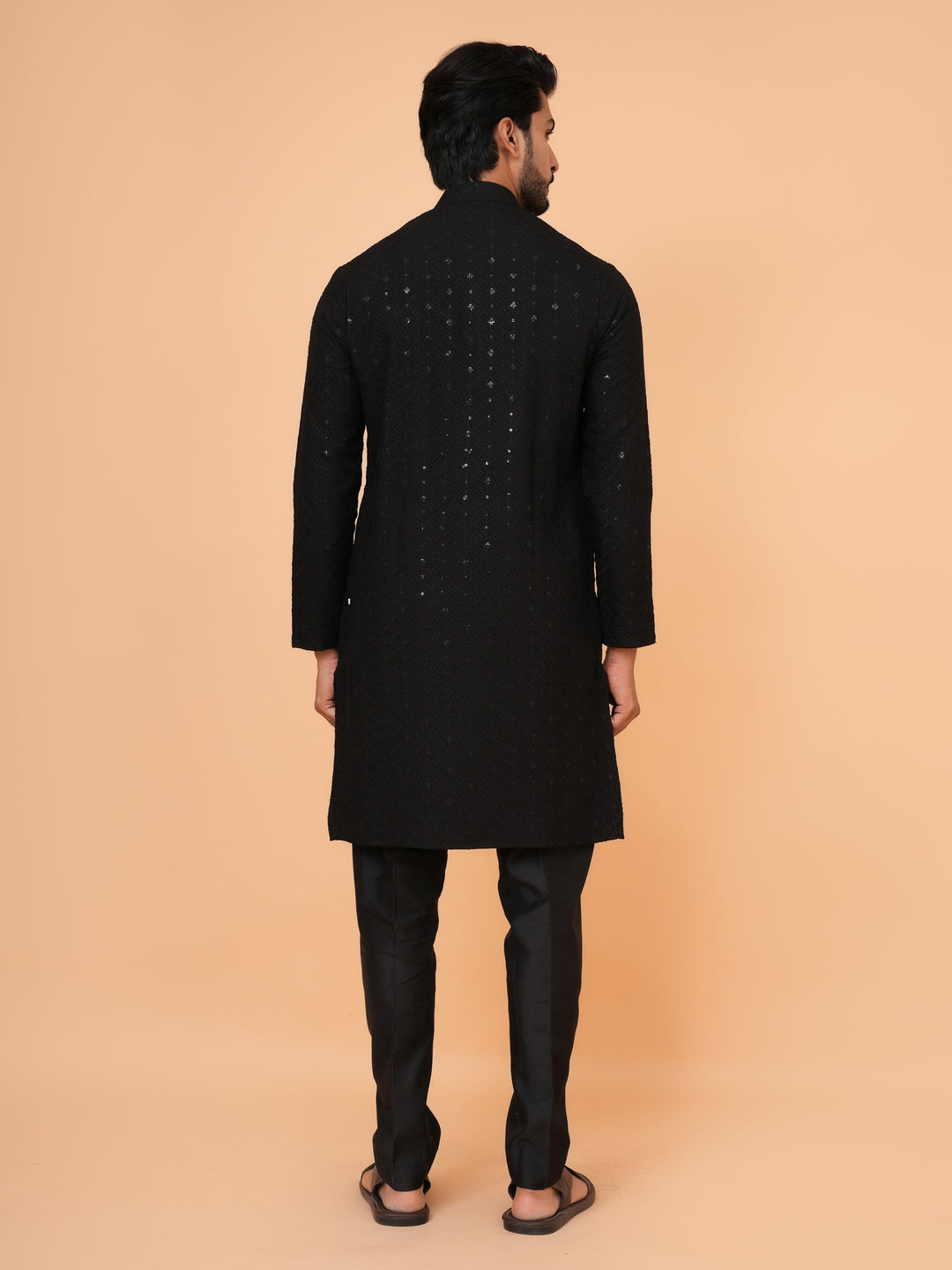 Sequence Black Kurta Set - KM42087-24