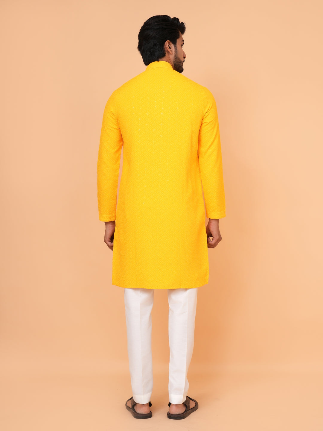 Sequence Yellow Kurta Set - KM42087-26