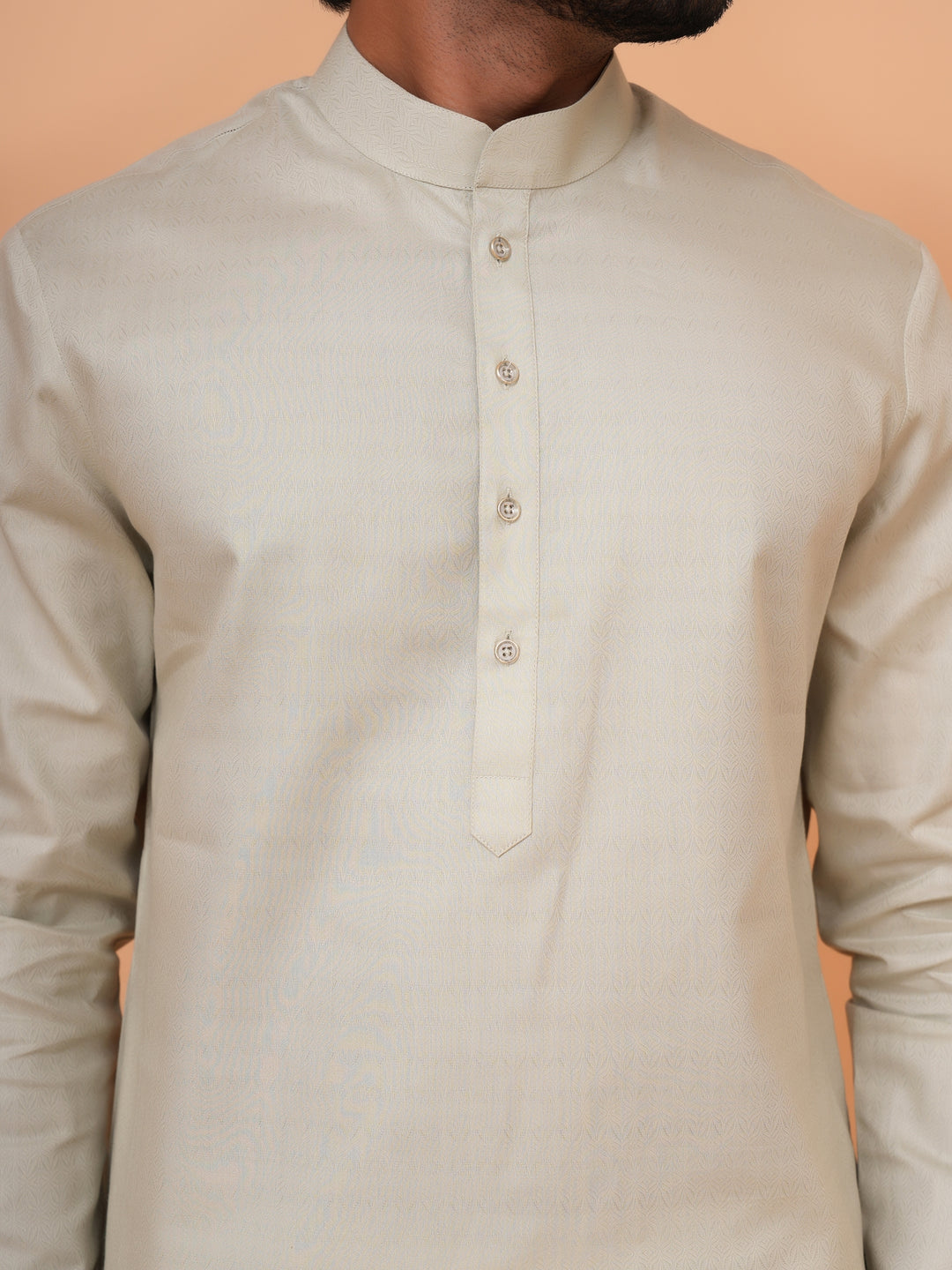 Solid Pista Kurta Set - KM44692-6