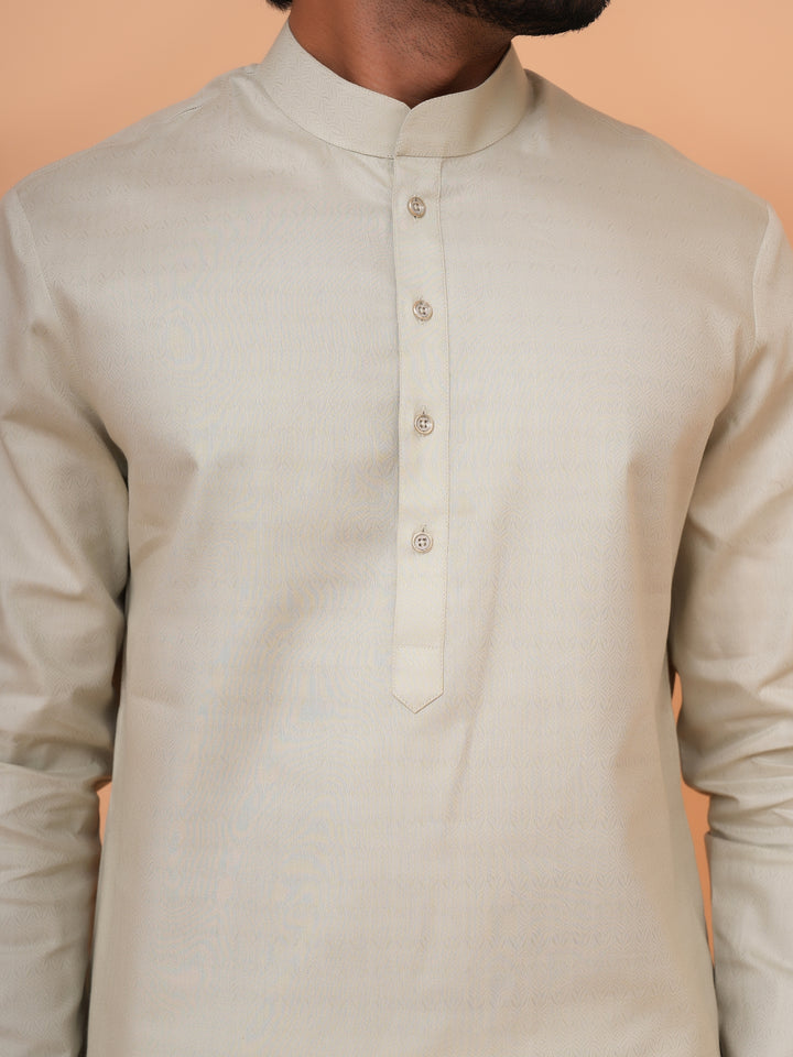 Solid Pista Kurta Set - KM44692-6