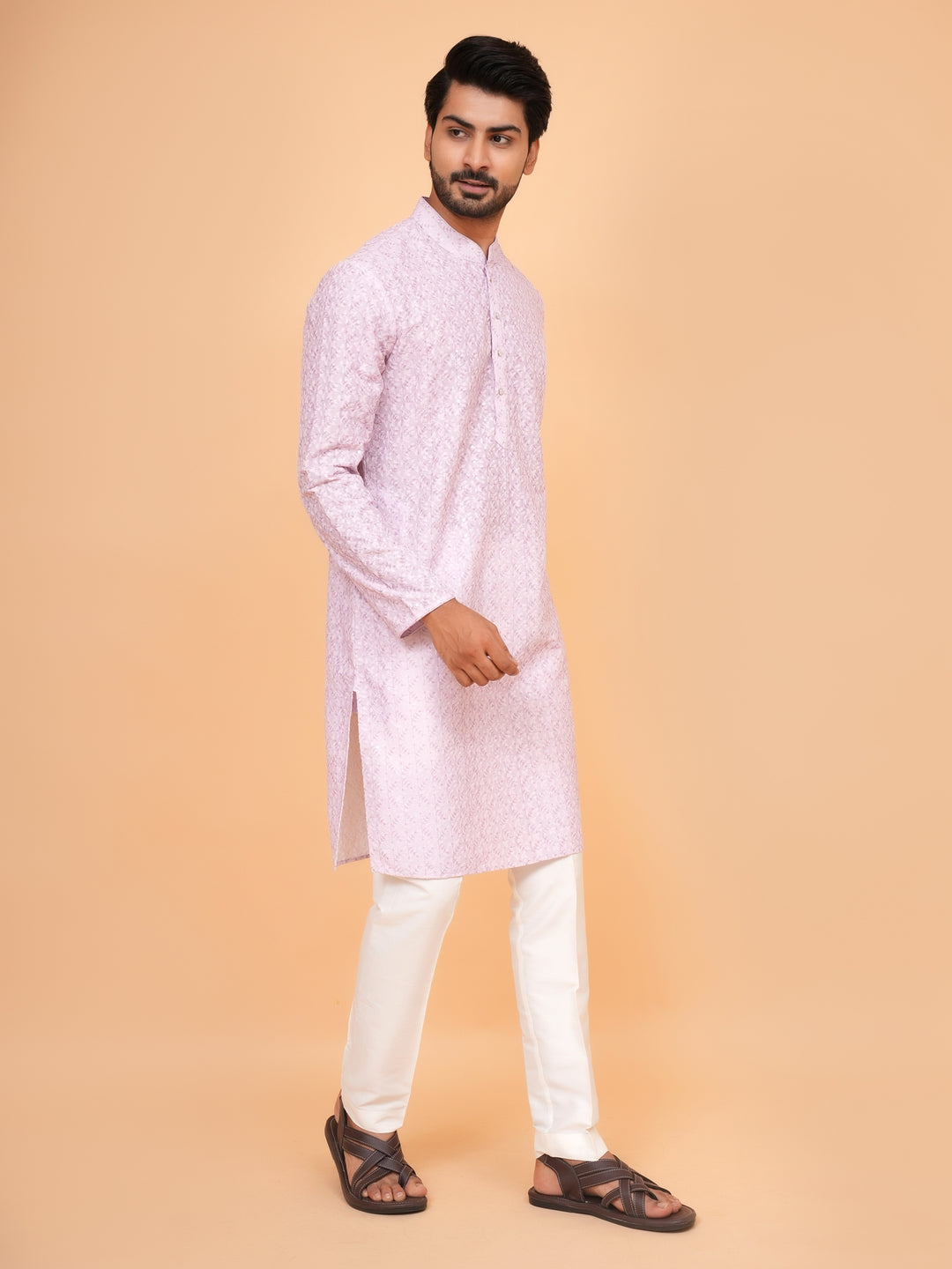 Sequence Pink Kurta Set - KM43663-5581D