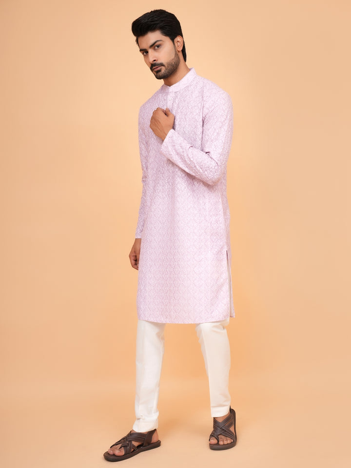 Sequence Pink Kurta Set - KM43663-5581D