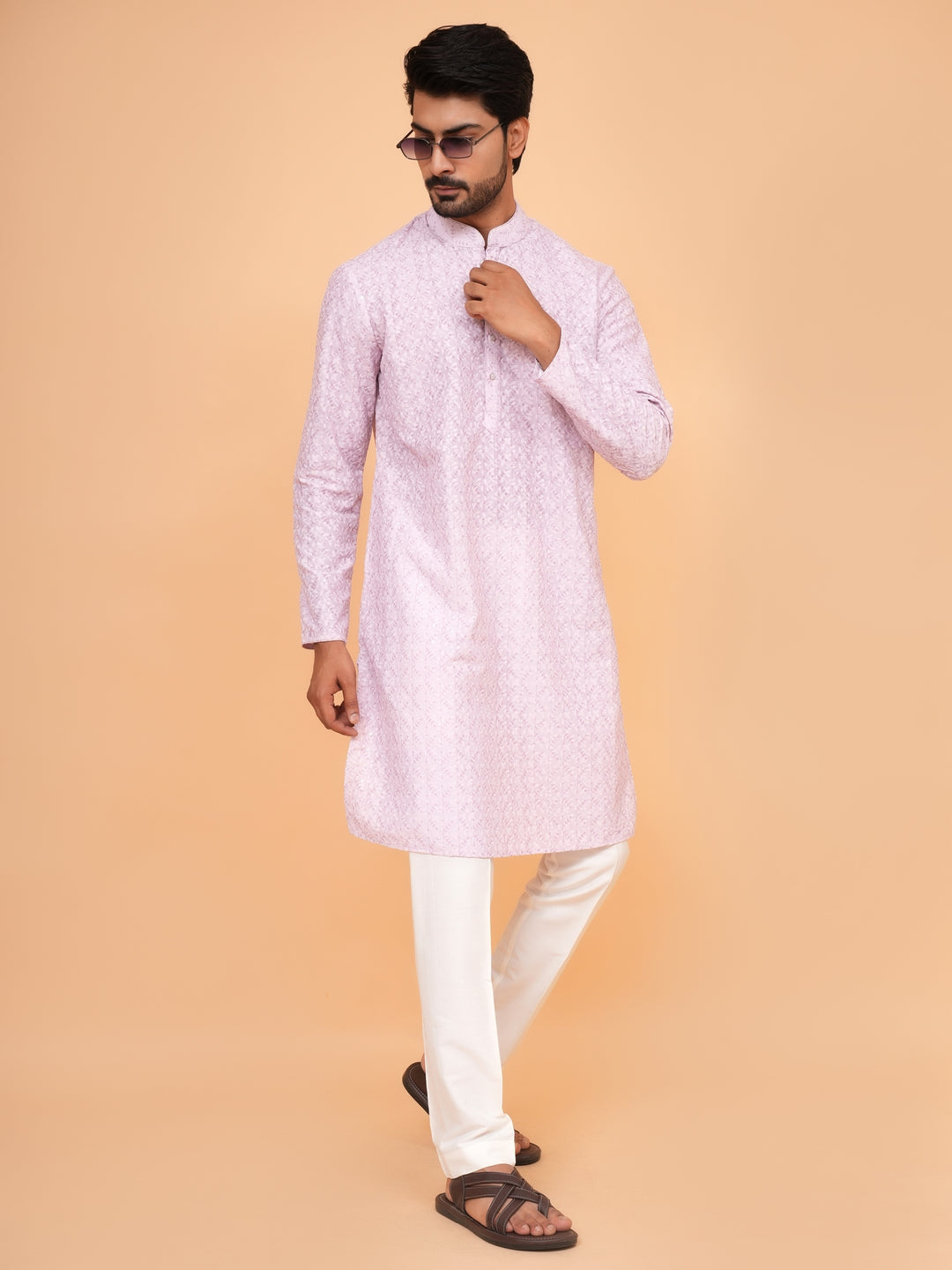 Sequence Pink Kurta Set - KM43663-5581D