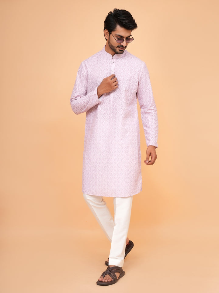 Sequence Pink Kurta Set - KM43663-5581D