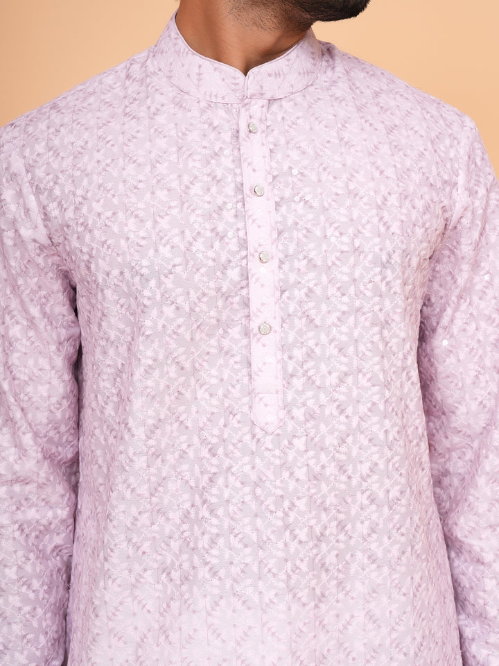 Sequence Pink Kurta Set - KM43663-5581D