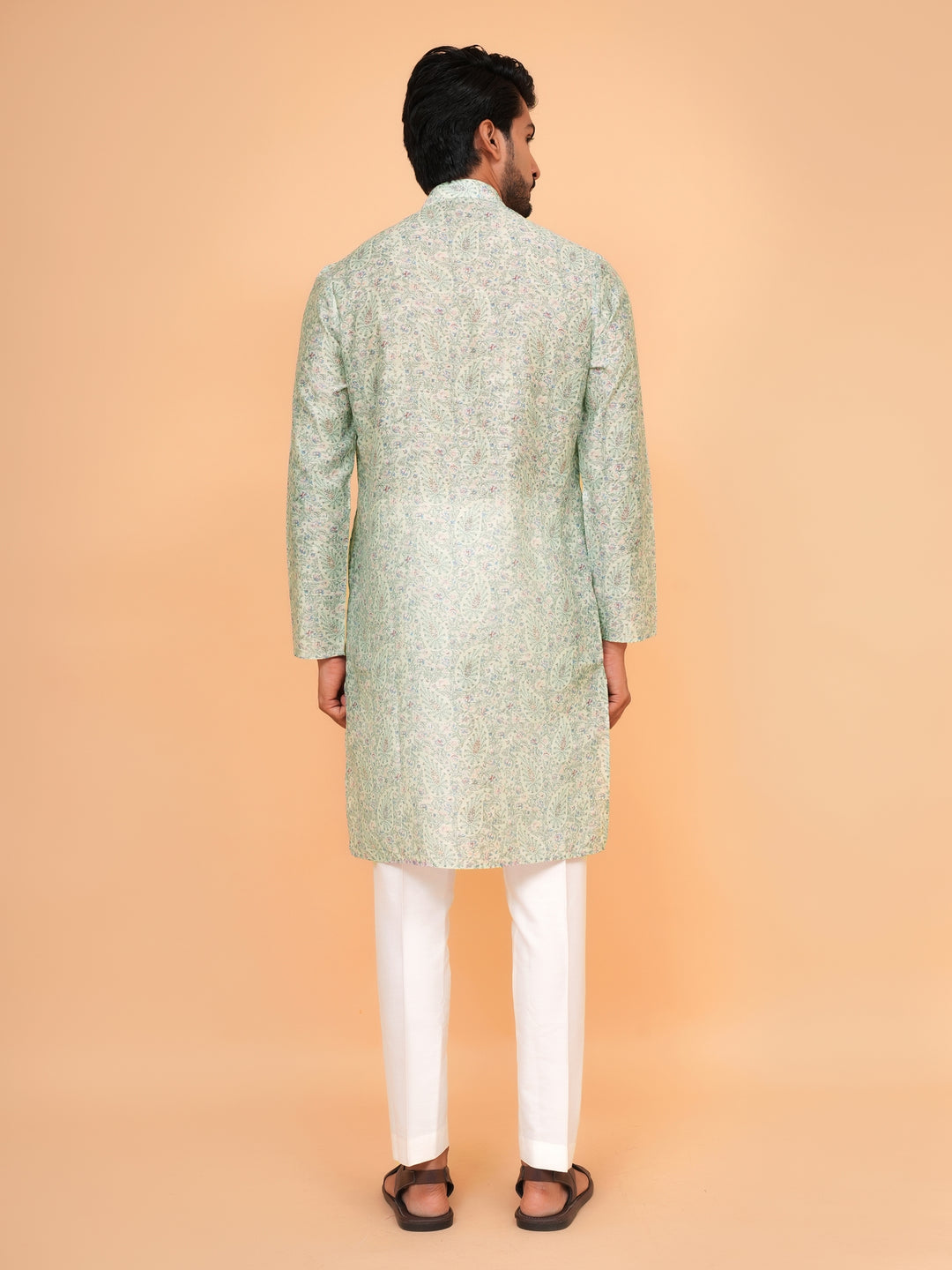 Paisley Pista Kurta Set - KM45063-16