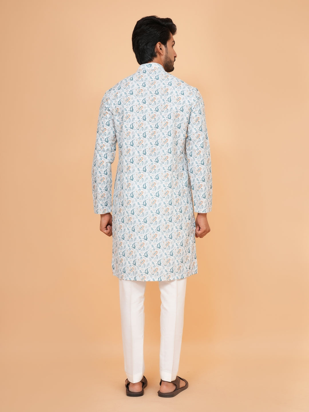 Sequence Green Kurta Set - KM45193-185A