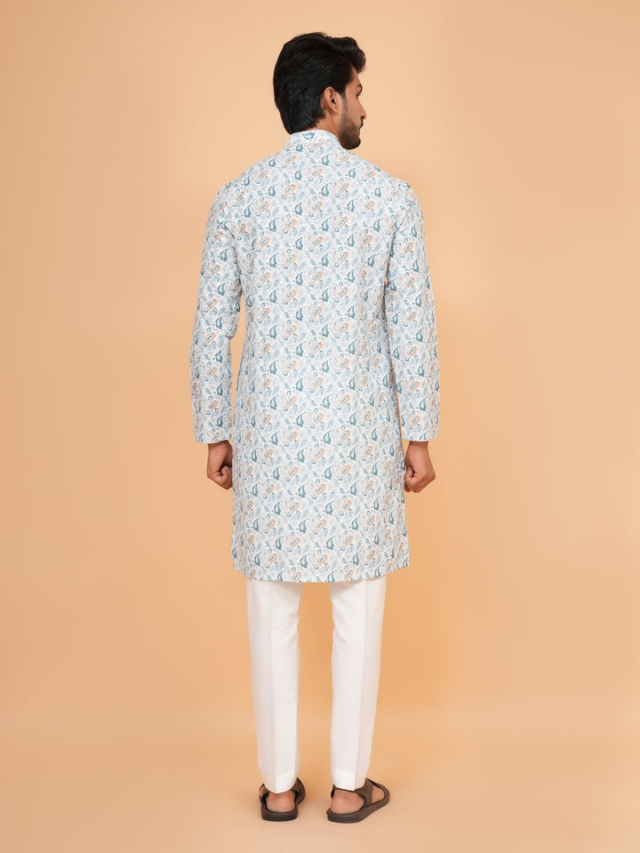 Sequence Green Kurta Set - KM45193-185A
