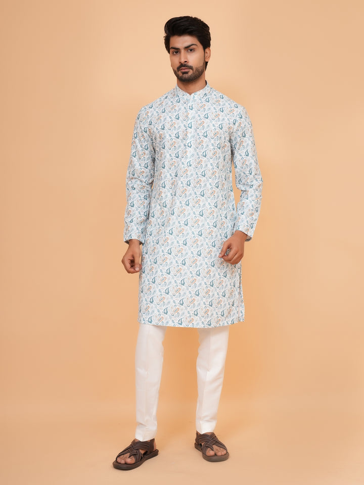 Sequence Green Kurta Set - KM45193-185A