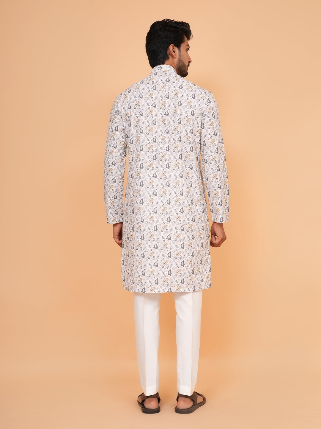 Sequence Grey Kurta Set - KM45193-185D