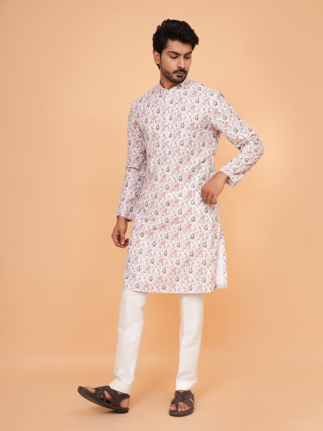 Sequence Pink Kurta Set - KM45193-185B