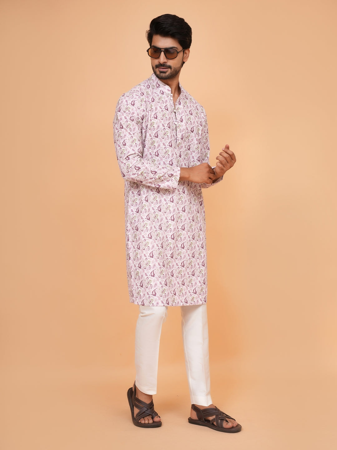 Sequence Purple Kurta Set - KM45193-185C