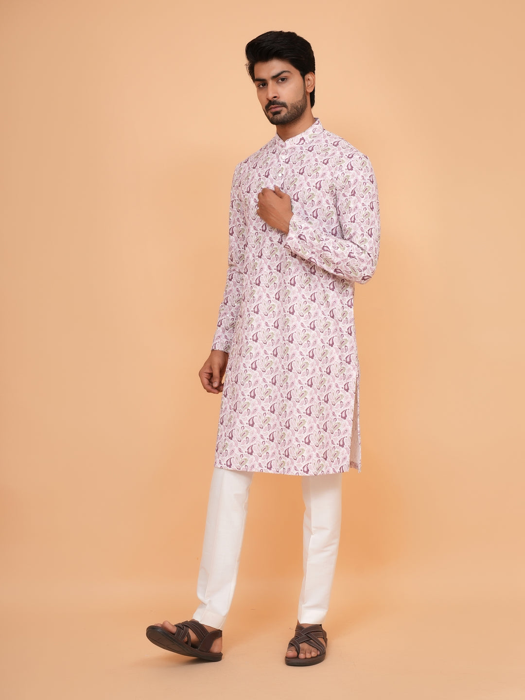 Sequence Purple Kurta Set - KM45193-185C