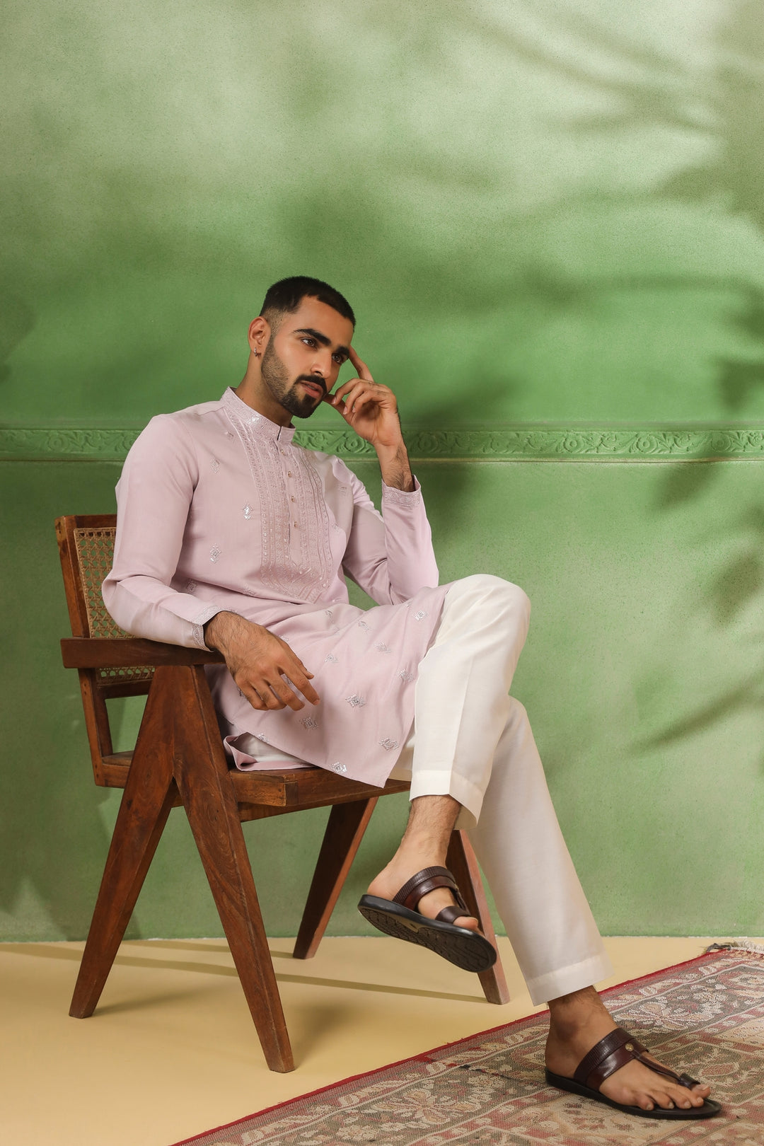 Sequence Purple Kurta Set - KM45112-T28