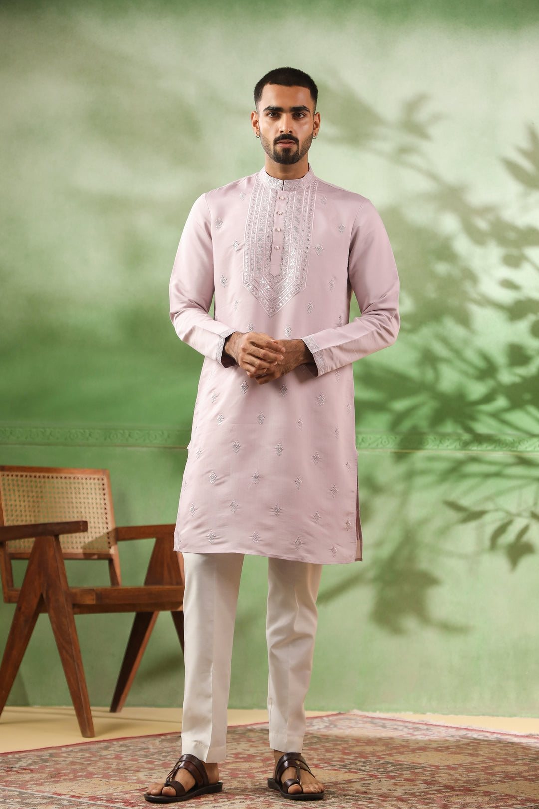 Sequence Purple Kurta Set - KM45112-T28