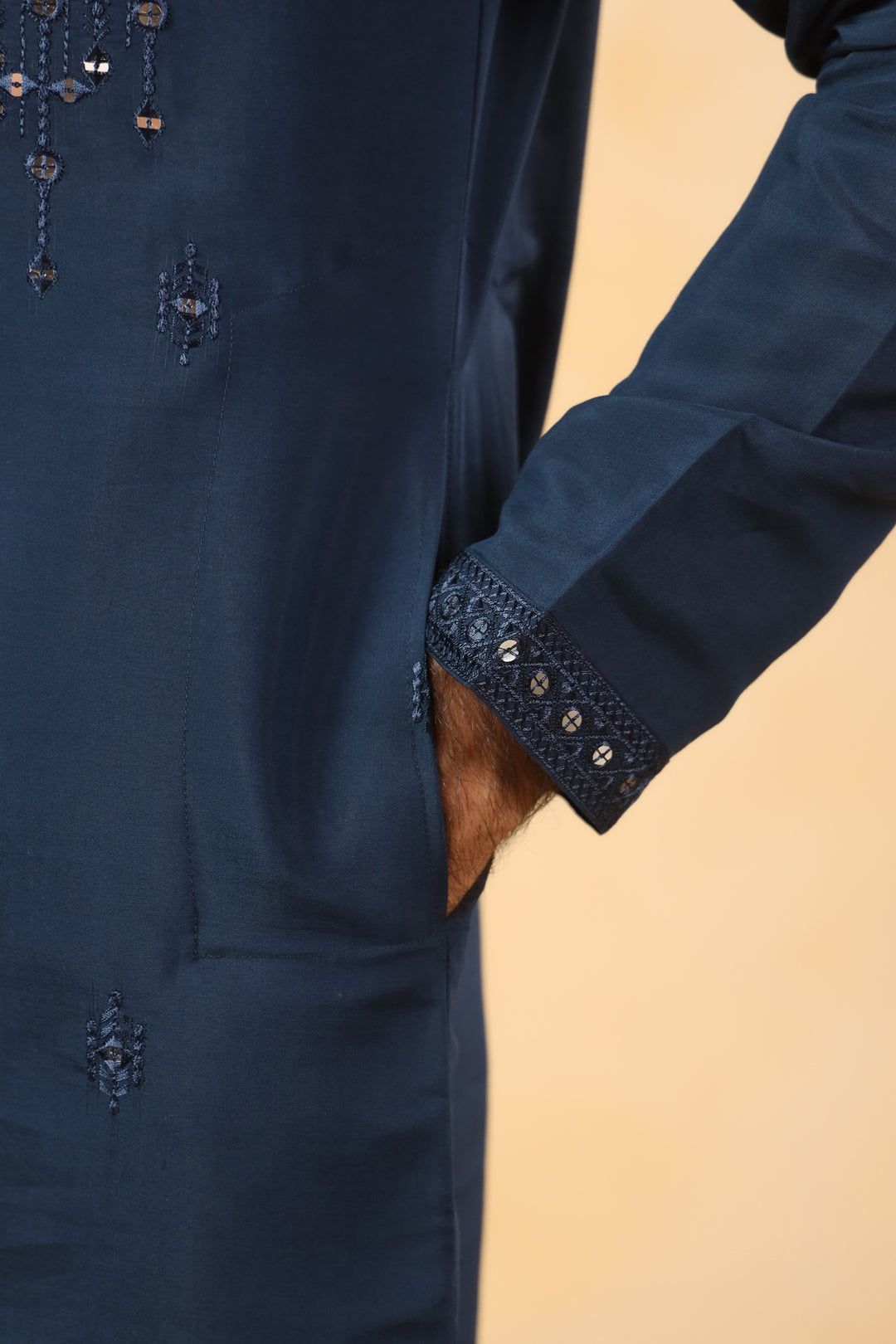 Sequence Blue Kurta Set - KM45152-2