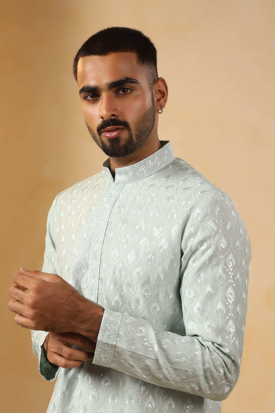 Sequence Green Kurta Set - KM45154-19