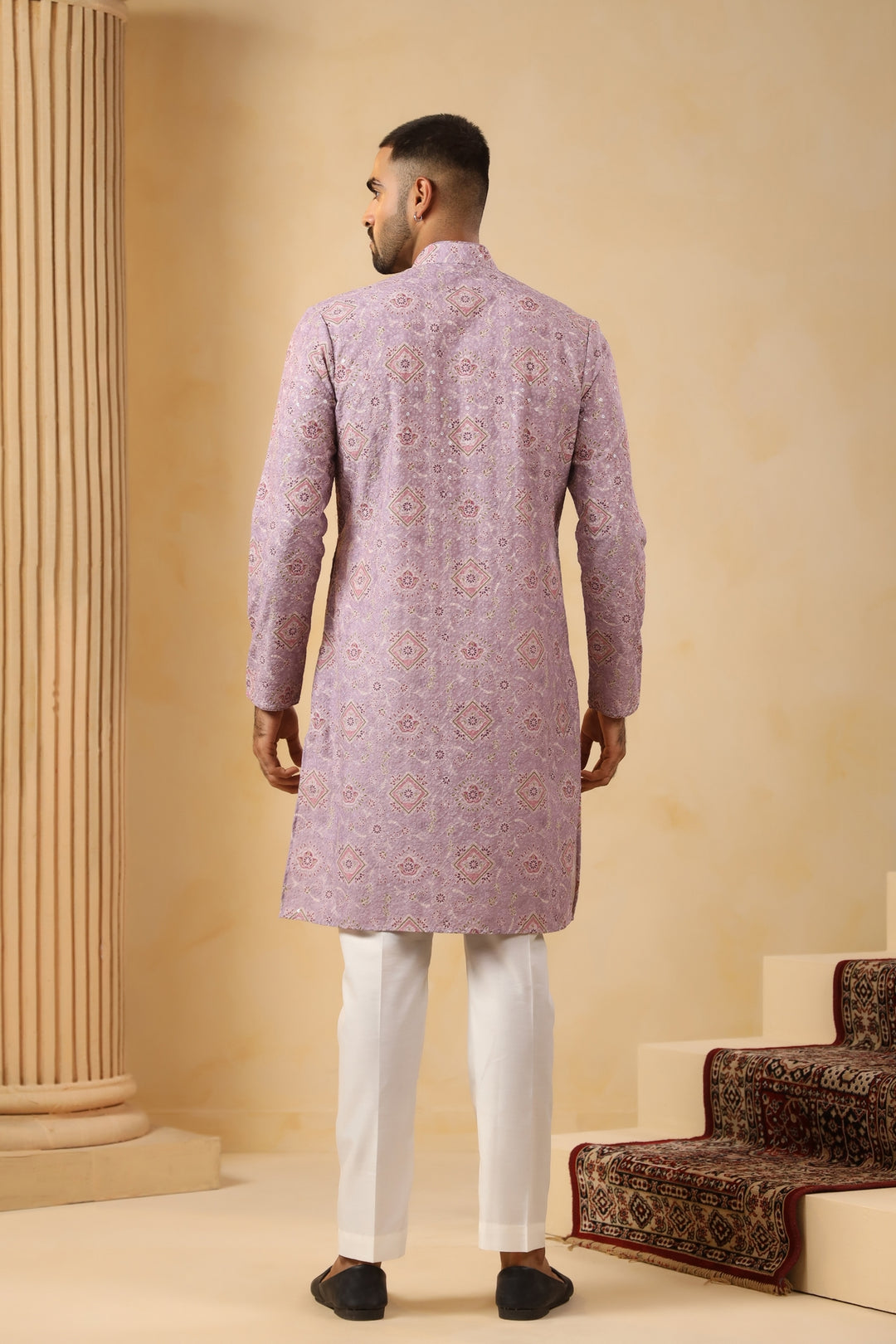 Sequence Purple Kurta Set - KM45247-158A