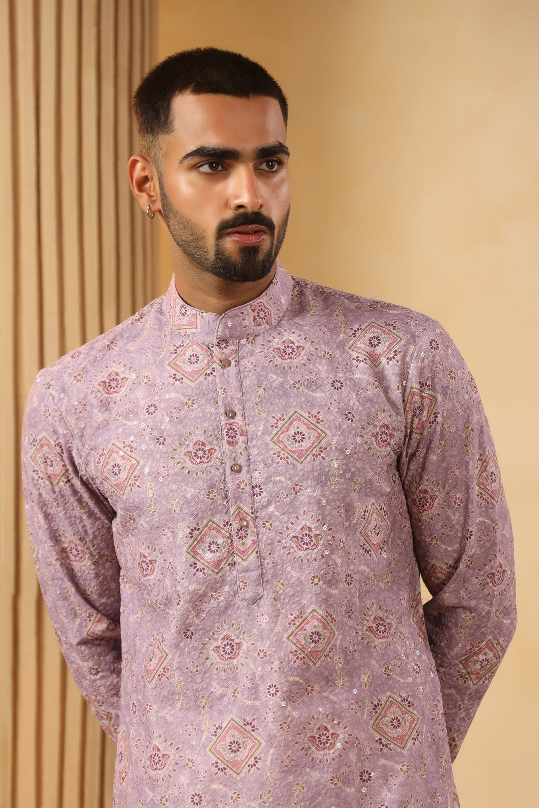 Sequence Purple Kurta Set - KM45247-158A