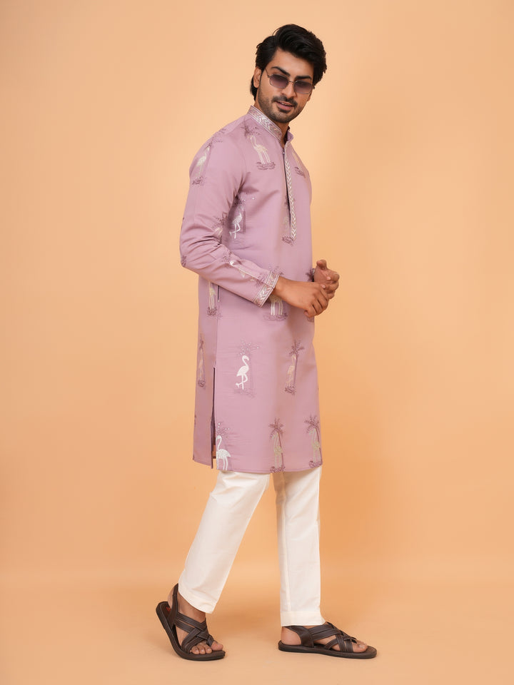 Sequence Purple Kurta Set - KM43193-P361