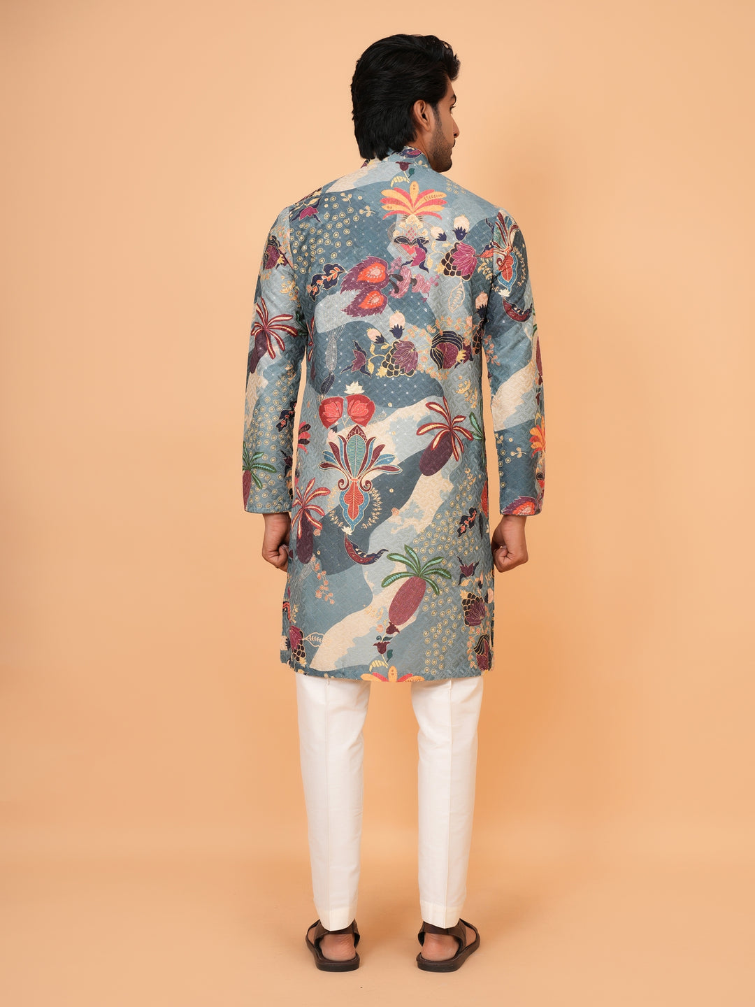 Sequence Green Kurta Set - KM43531-1466A