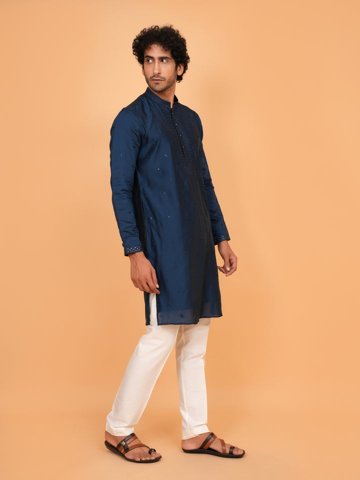 Sequence Blue Kurta Set - KM43152-21