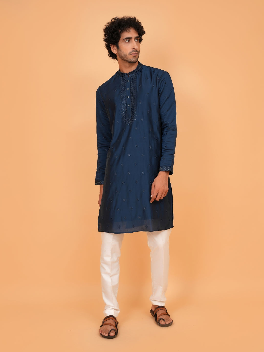 Sequence Blue Kurta Set - KM43152-21
