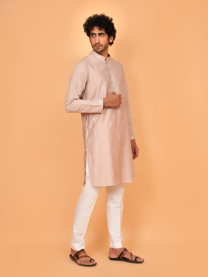 Sequence Peach Kurta Set - KM43152-14