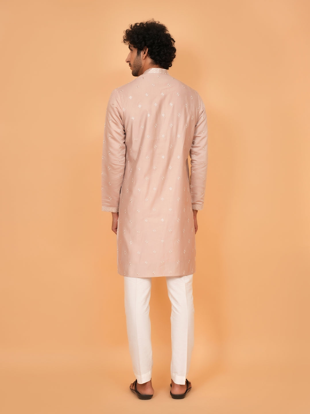 Sequence Peach Kurta Set - KM43152-14