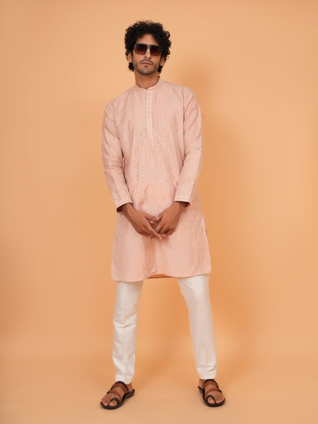 Sequence Pink Kurta Set - KM45561-H83