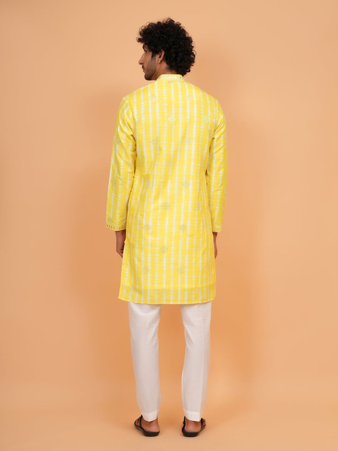 Sequence Mustard Kurta Set - KM43247-3