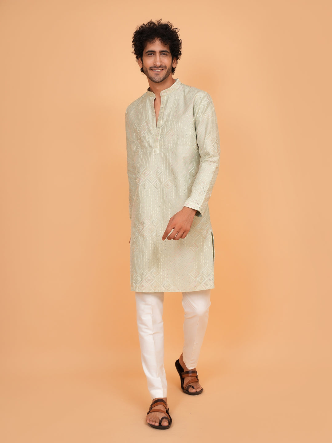 Sequence Pista Kurta Set - KM45561-H8