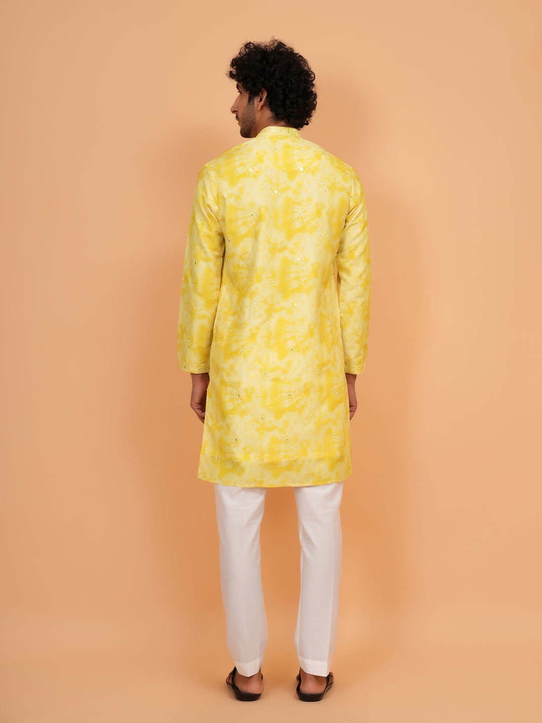 Sequence Yellow Kurta Set - KM43247-1