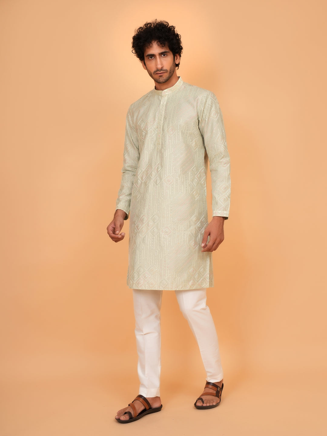 Sequence Pista Kurta Set - KM45561-H8