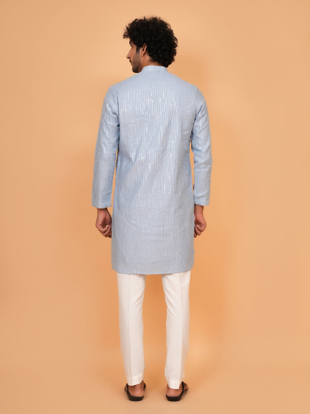 Sequence Blue Kurta Set - KM43465-2