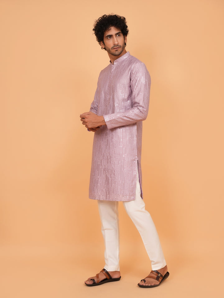 Sequence Pink Kurta Set - KM43465-1