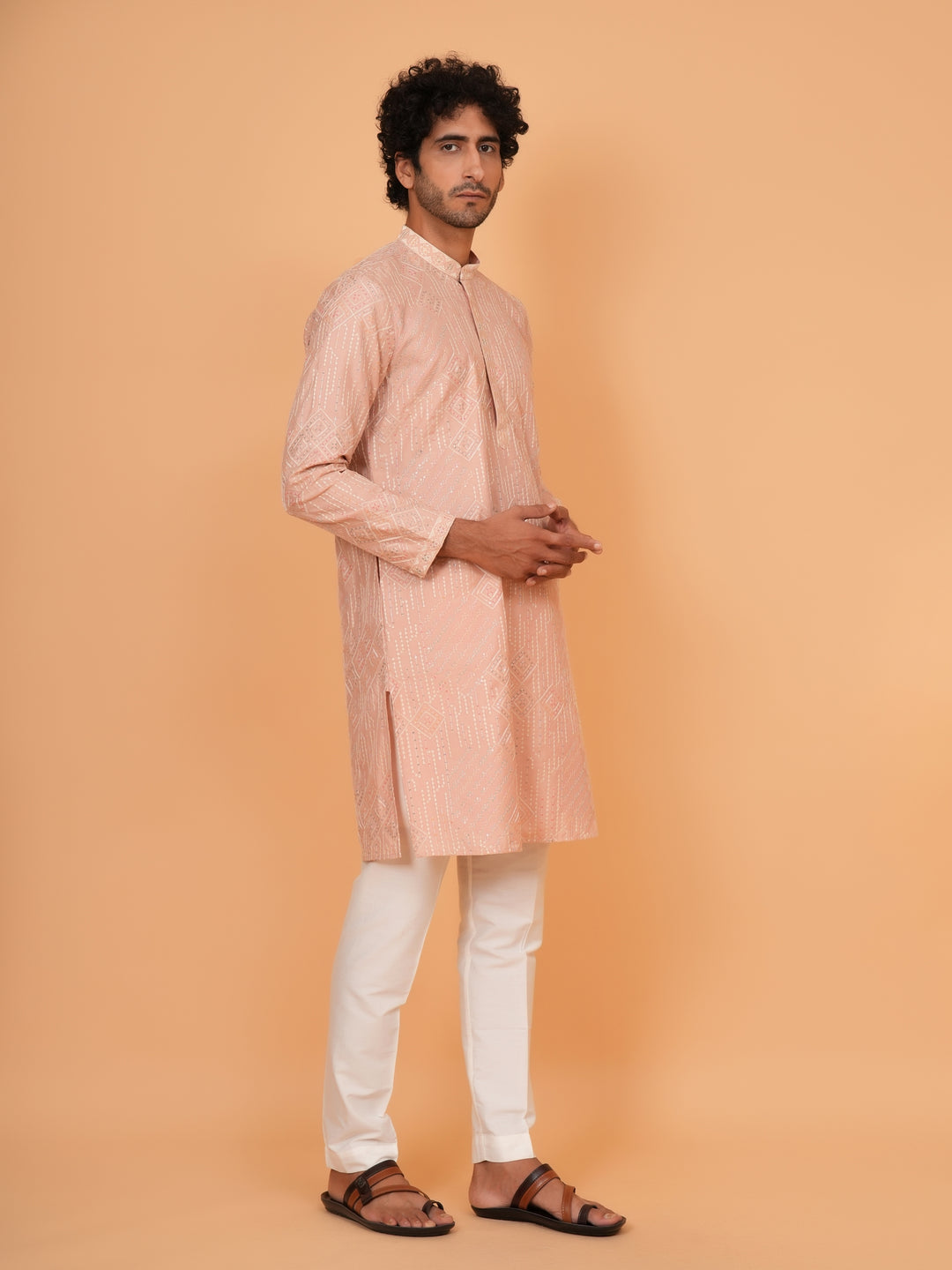 Sequence Pink Kurta Set - KM45561-H83