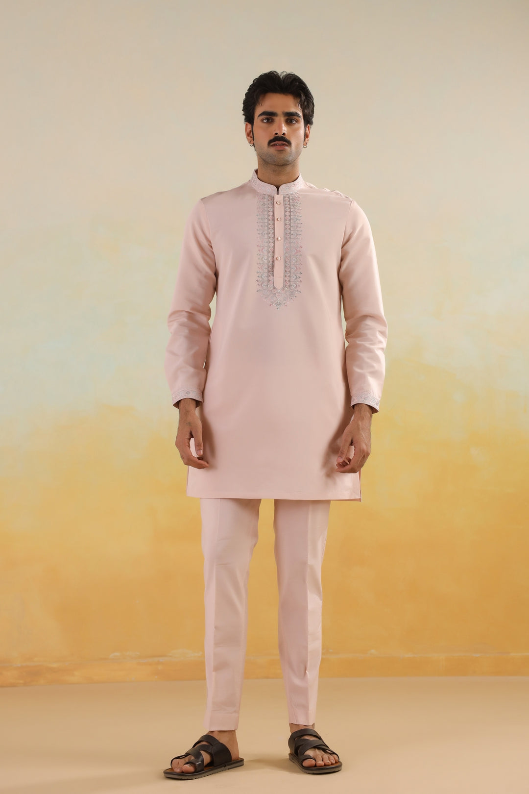 Sequence Pink Jacket Kurta Set - JT45293-2159