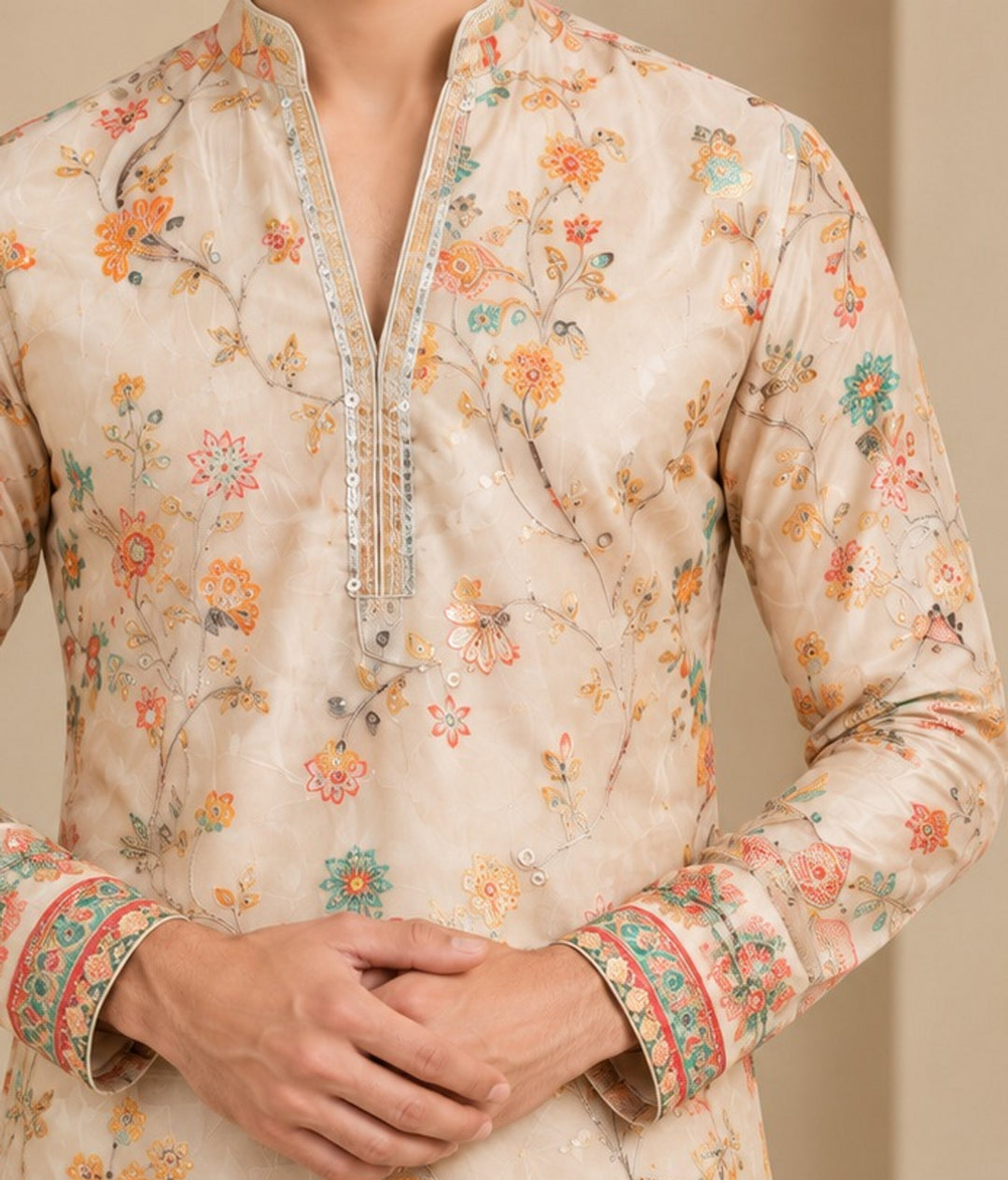 Sequence Rust Kurta Set - KT47951-636
