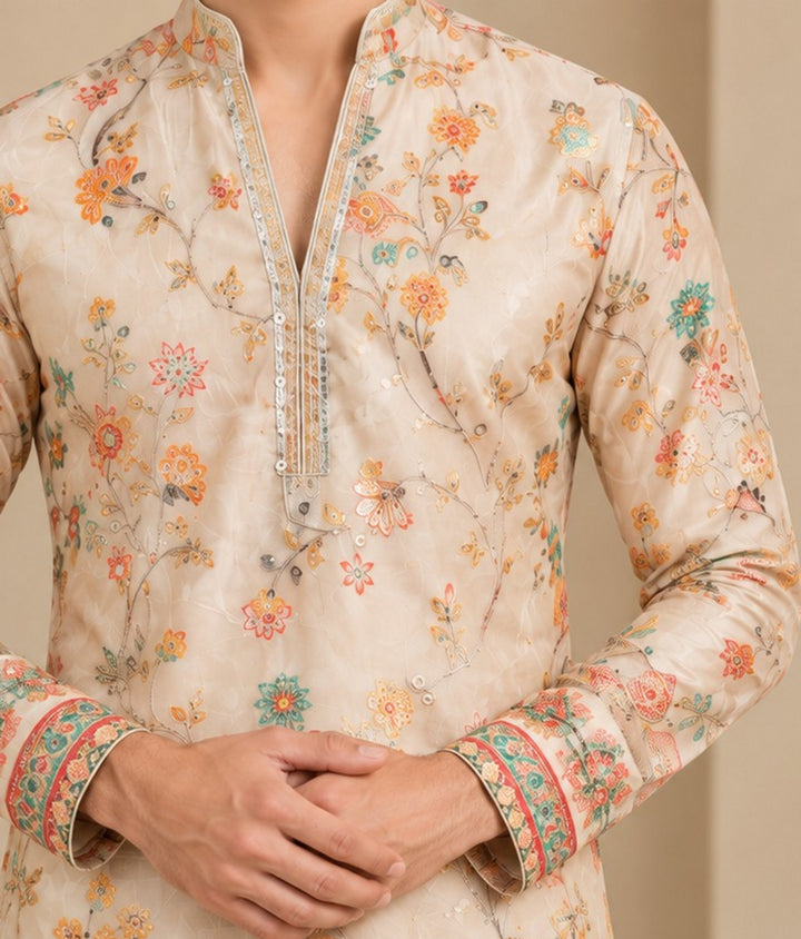 Sequence Rust Kurta Set - KT47951-636
