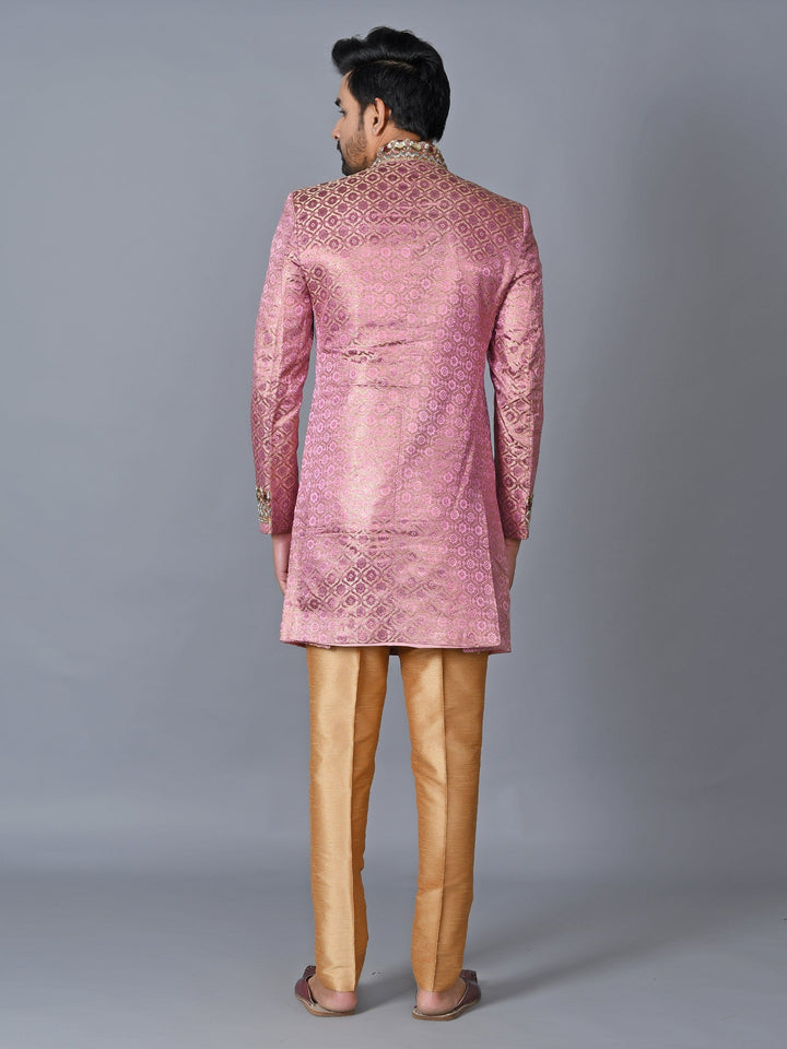 Ethnic Motifs Rose Sherwani