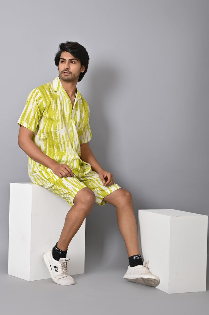 Bandhani Green Co-ords Set