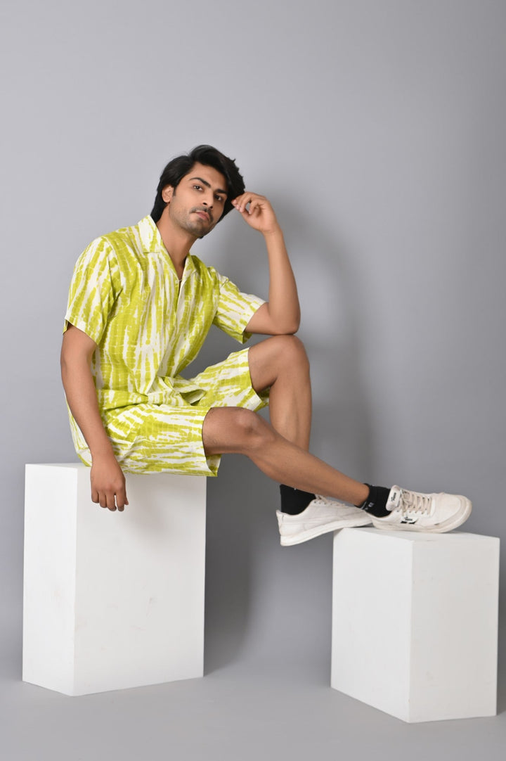Bandhani Green Co-ords Set
