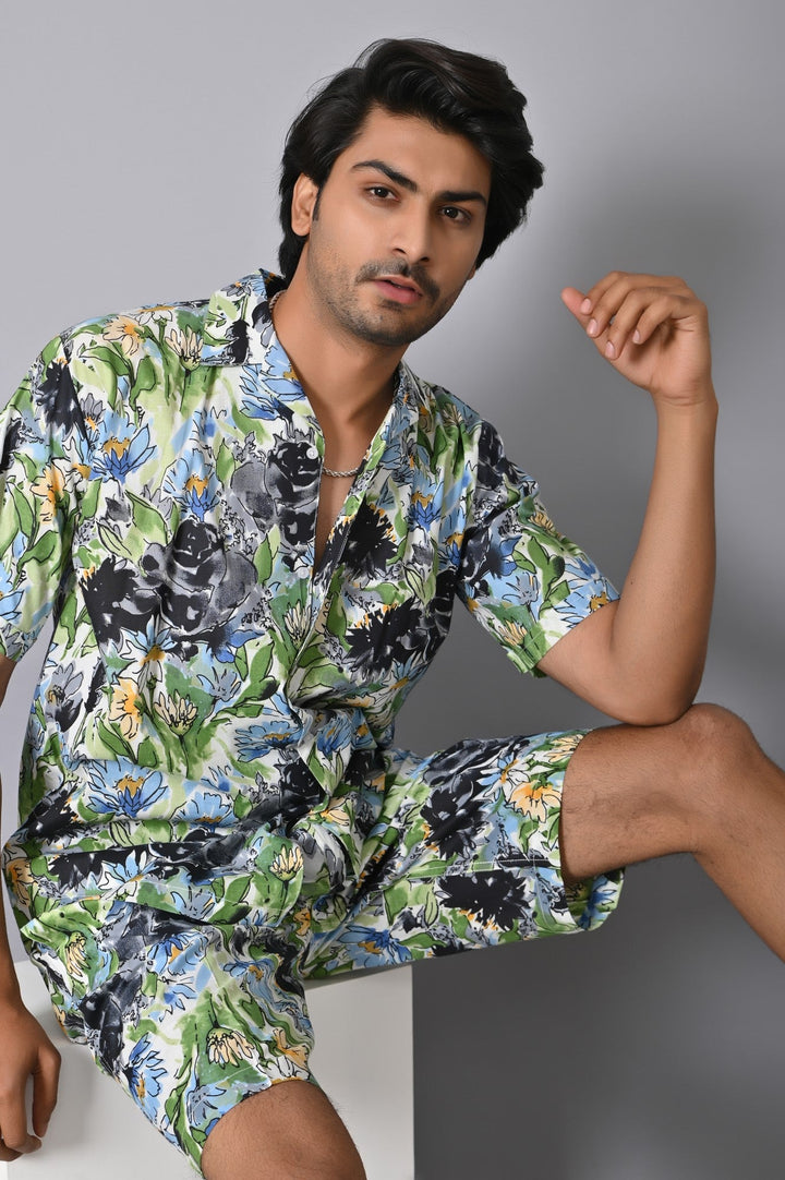 Floral Green Co-ords Set