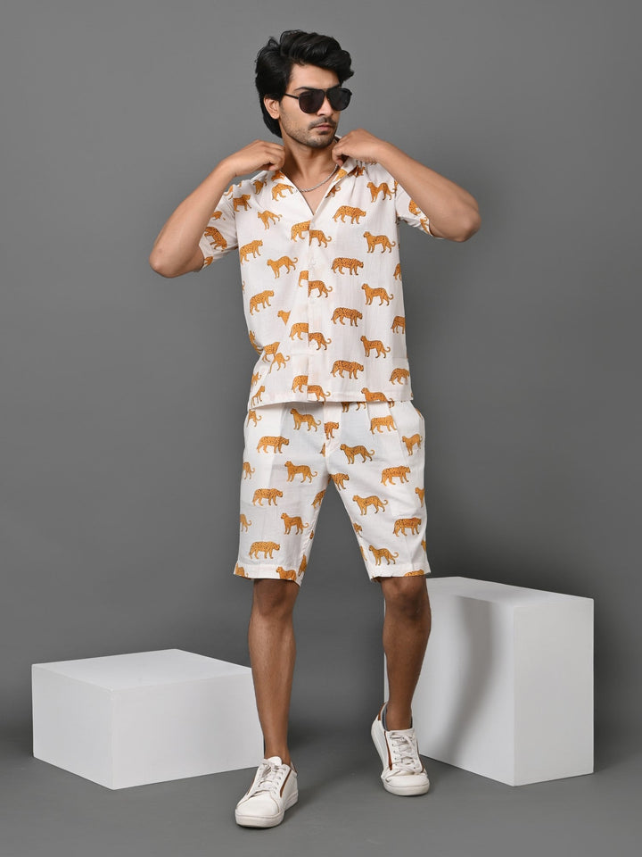 Animal White Co-ords Set